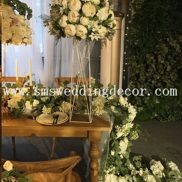 table runner with flowers