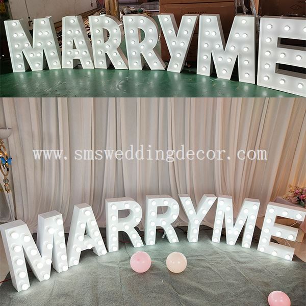 balloon marquee letters