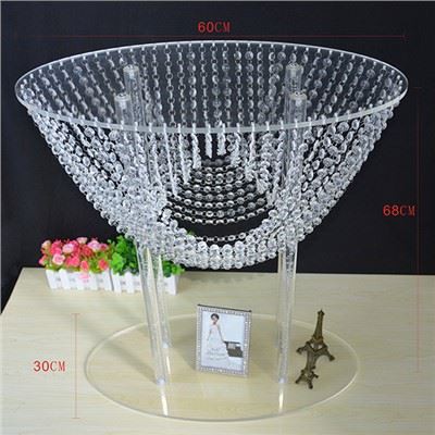 Središnji dijelovi od prozirnog akrila