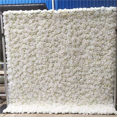 White Flower Back Drop