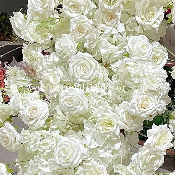 silk arch flowers